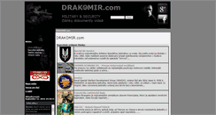 Desktop Screenshot of drakomir.com